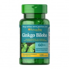 Puritan's Pride Ginkgo Biloba 60 mg (120 tab)