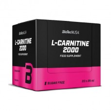 BioTech L-Carnitine Ampule 2000 (20 x 25 ml, green tea)