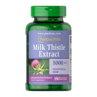 Puritan's Pride Milk Thistle Extract 1000 mg (180 softgels)