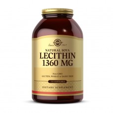 Solgar Lecithin 1360 mg natural soya (250 softgels)