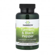 Swanson Turmeric & Black Pepper (90 veg caps)
