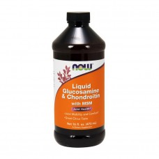 NOW Liquid Glucosamine & Chondroitin with MSM (473 ml)