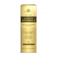 Solgar Liquid Vitamin E 100 mg (150 IU) mixed tocopherol complex (59 ml)