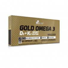 OLIMP Gold Omega 3 D3+K2 sport edition (60 caps)