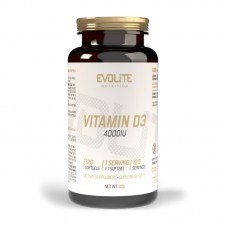 Evolite Nutrition Vitamin D3 4000 IU (120 sgels)