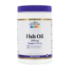 21st Century Fish Oil 1000 mg (300 softgels)