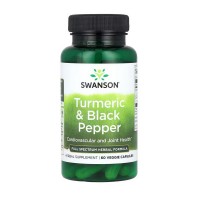 Swanson Turmeric & Black Pepper (60 veg caps)