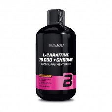 BioTech L-Carnitine 70 000 + Chrome (500 ml, orange)