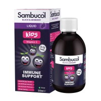 Sambucol Black Elderberry Liquid For Kids + Vitamin C (230 ml)
