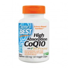 Doctor's BEST High Absorption CoQ10 100 mg with BioPerine (60 veg caps)