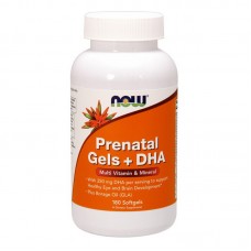 NOW Prenatal Gels + DHA (180 softgels)