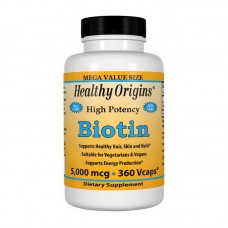 Biotin 5,000 mcg (360 vcaps)