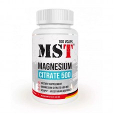 MST Magnesium Citrate 500 (100 veg caps)