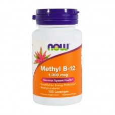 NOW Methyl B-12 1000 mсg (100 Lozenges)