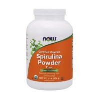 NOW Organic Spirulina Powder (454 g, pure)
