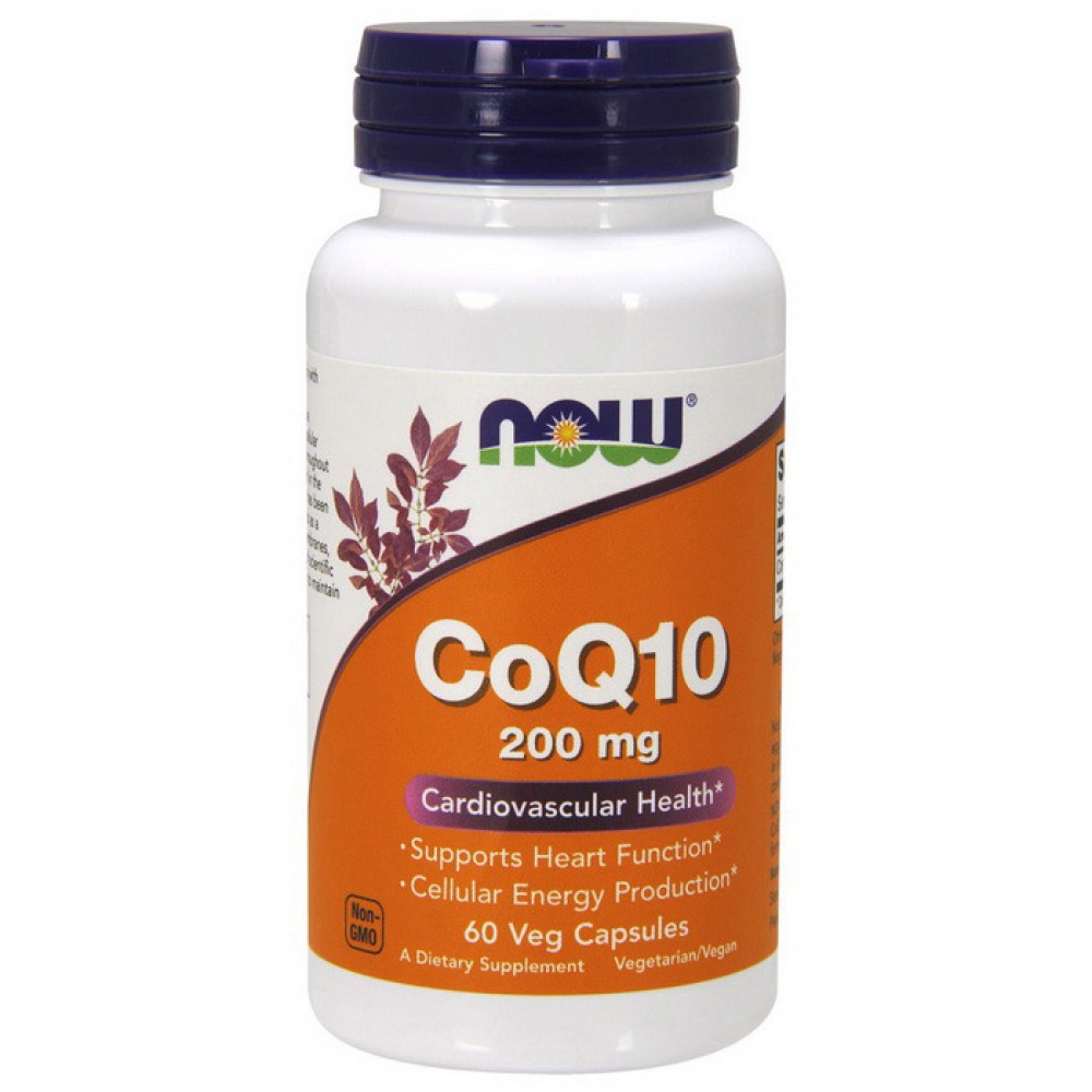 NOW CoQ10 200 mg (60 veg caps)
