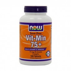 NOW Vit-Min 75+ iron-free (90 tabs)