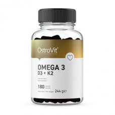 OstroVit Omega 3 D3 + K2 (180 caps)