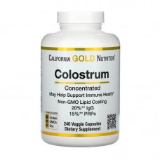 California Gold Nutrition Colostrum (240 veg caps)