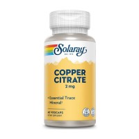 Solaray Copper Citrate 2 mg 60 veg caps