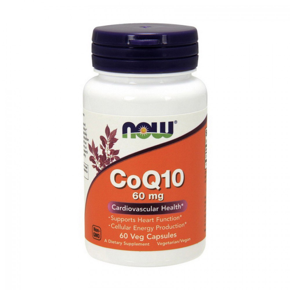 NOW CoQ10 60 mg (60 vcaps)