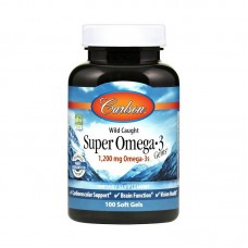 Carlson Labs Super Omega-3 1200 mg wild caught (100 soft gels)