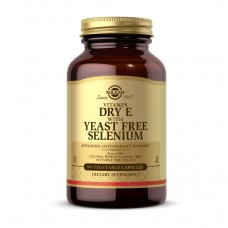 Solgar Dry Vitamin E with Yeast Free Selenium (100 veg caps)