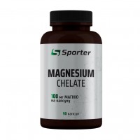 Sporter Magnesium Chelate 100 mg (90 caps)