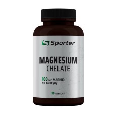 Sporter Magnesium Chelate 100 mg (90 caps)