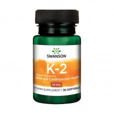 Swanson K2 50 mcg (30 sgels)