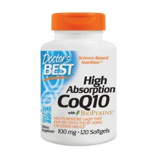 Doctor's BEST CoQ10 100 mg High Absorption (120 softgels)