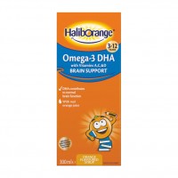Haliborange Omega-3 DHA + Vits A,C & D Brain Support (300 ml)