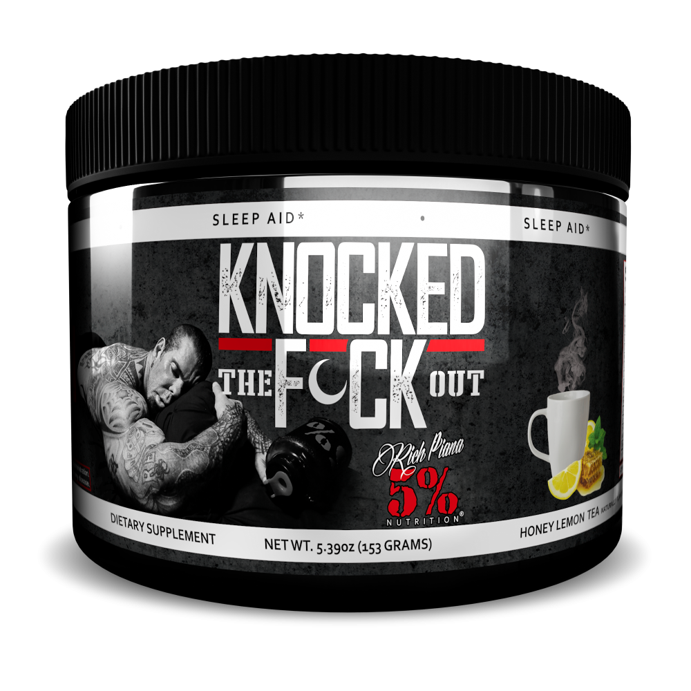Rich Piana 5% Nutrition Knocked The F*ck Out 30 serv. 153 g