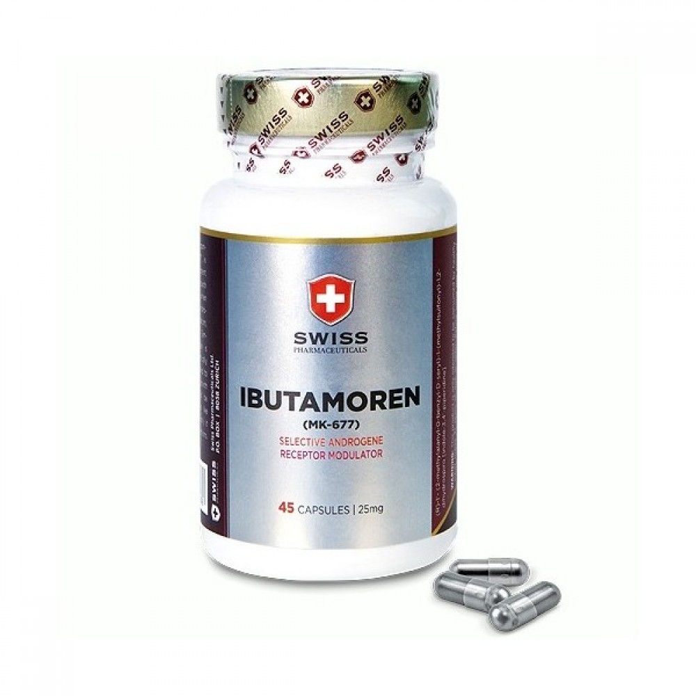 Swiss Pharmaceuticals Ibutamoren (MK-677) 25 mg 45 caps