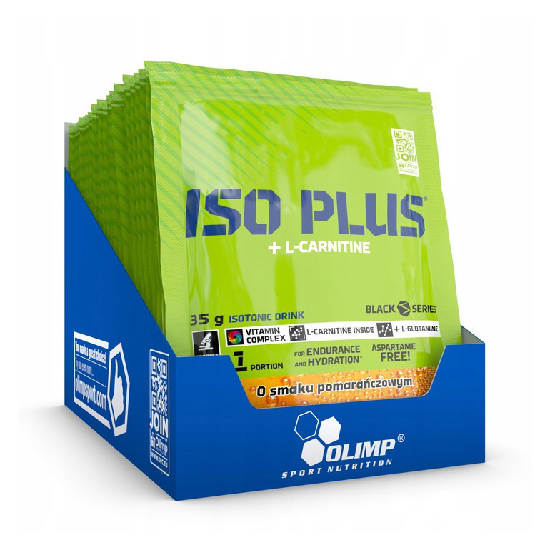 OLIMP Iso Plus + L-Carnitine (35 g, lemon)